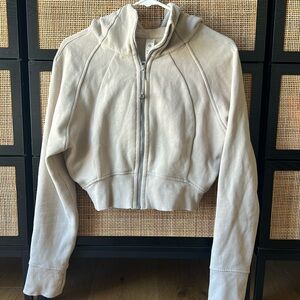 Lululemon Scuba cropped full zip hoodie (8)
